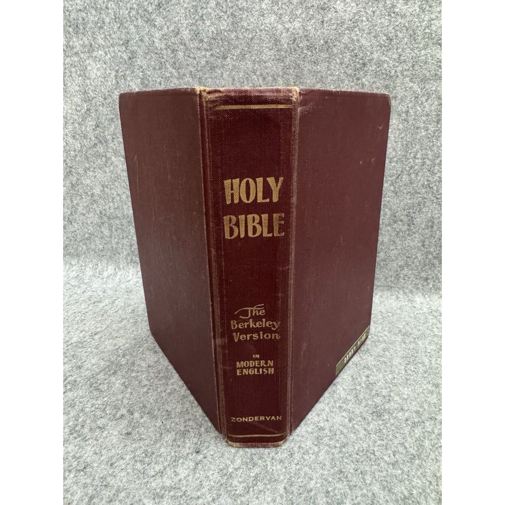 1959 Holy Bible Berkeley Version Modern English Zondervan Hardcover