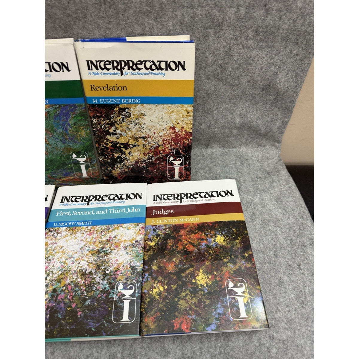 Interpretation Bible Commentary Lot 11 HC DJ Brueggemann Genesis Acts Knox