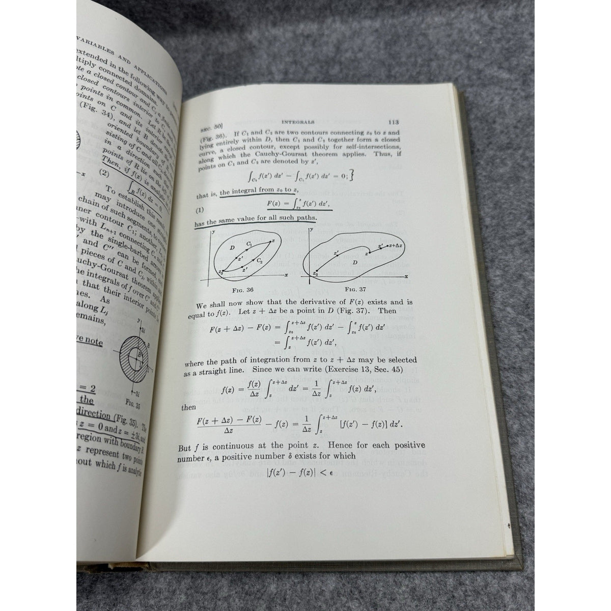 1960 Complex Variables and Applications 2nd Ed Ruel V Churchill HC McGraw-Hill