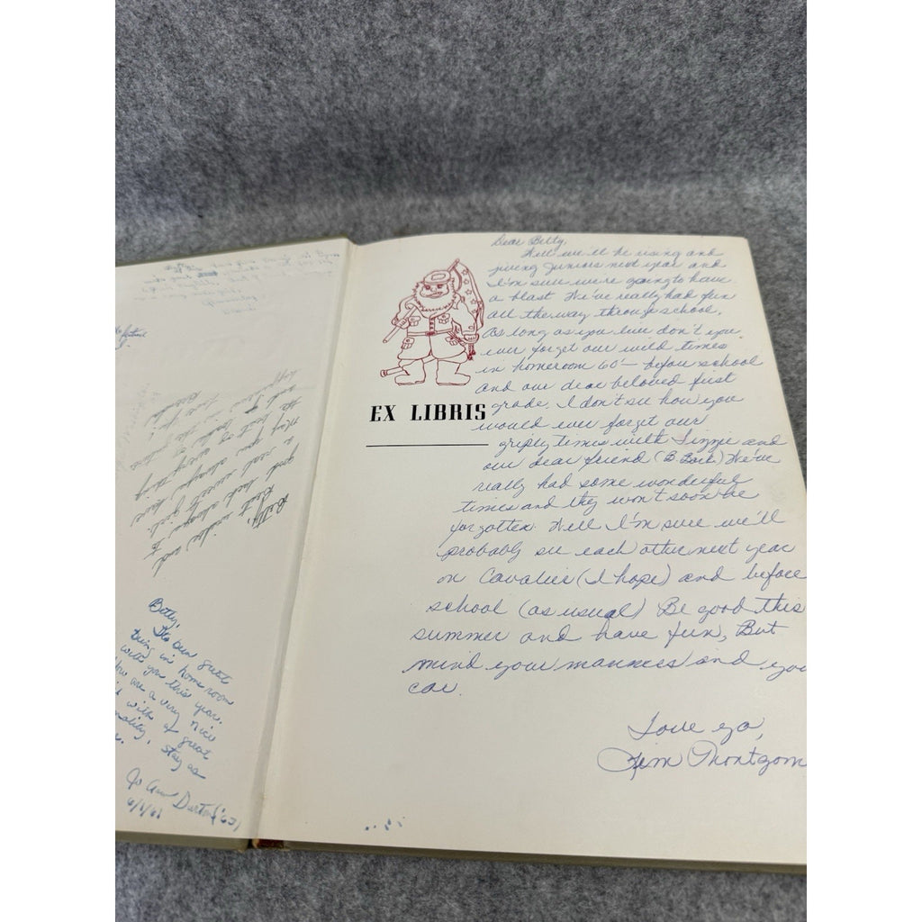 1961 Cavalier Yearbook George Washington HS Danville VA Signed
