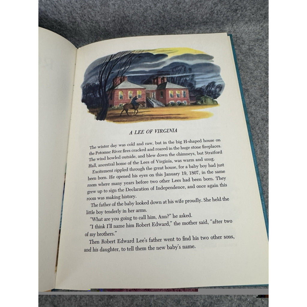 1953 Robert E Lee David McDowell Illustrated Random House Hardcover