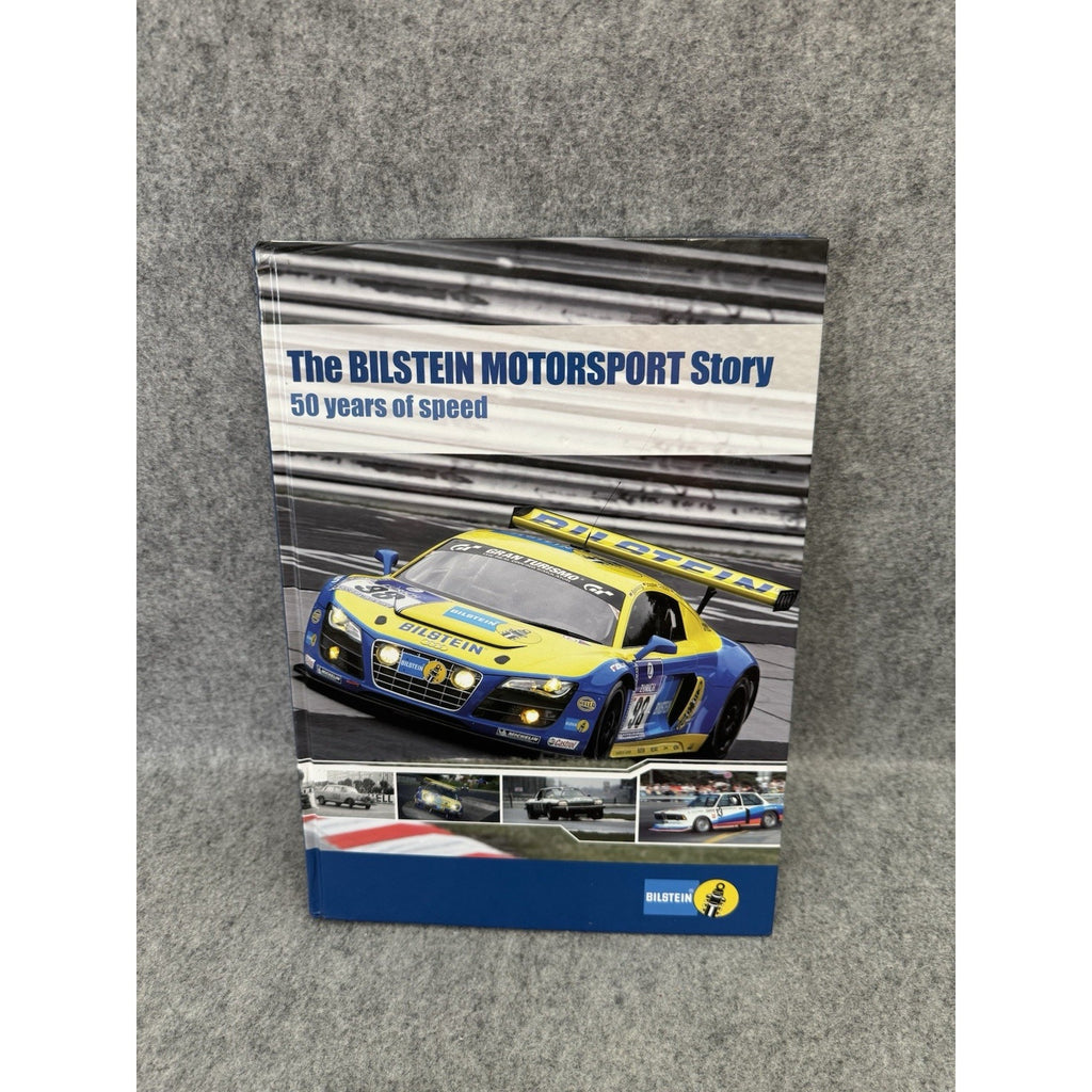 Bilstein Motorsport Story 50 Years of Speed HC Racing History Book w Stickers