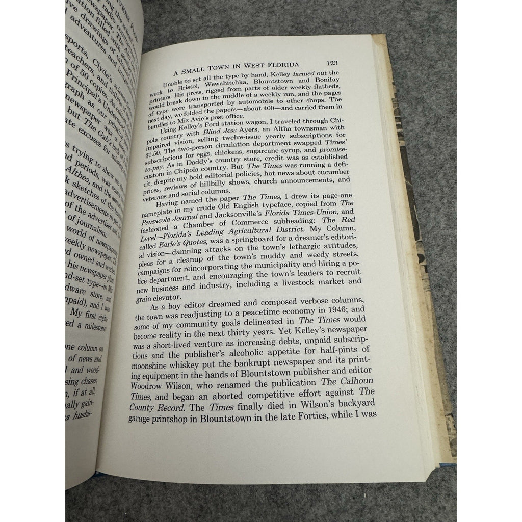 Always The Rivers Flow Jesse Earle Bowden 1979 First Edition Memoir UWF