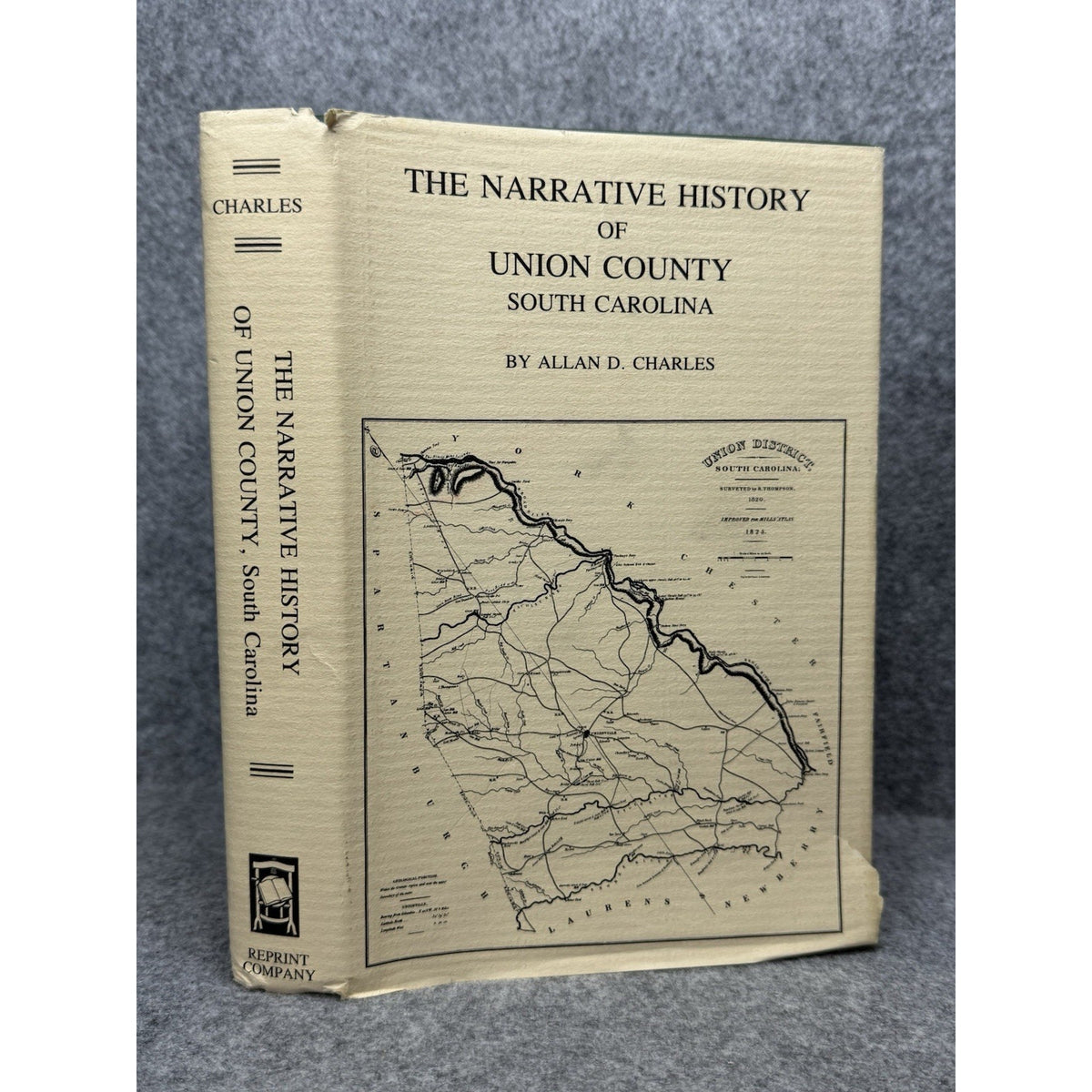 Narrative History Union County South Carolina Allan Charles Genealogy HC DJ