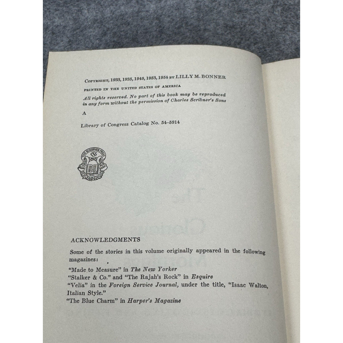The Glorious Mornings Bonner Signed 1954 First Ed Hunting Fishing HC