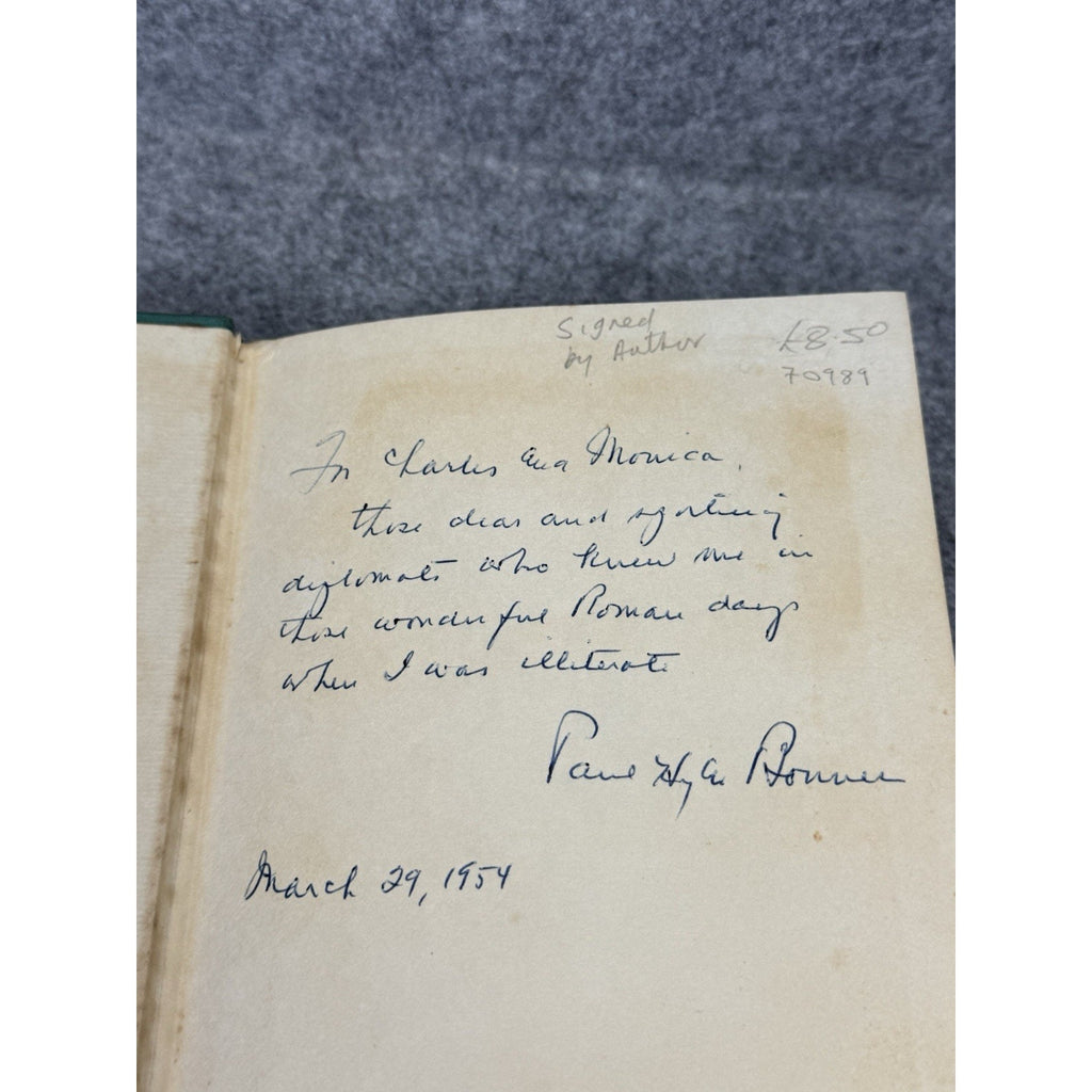 The Glorious Mornings Bonner Signed 1954 First Ed Hunting Fishing HC