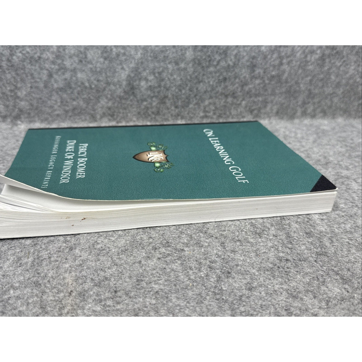 On Learning Golf by Percy Boomer (2010, Trade Paperback)