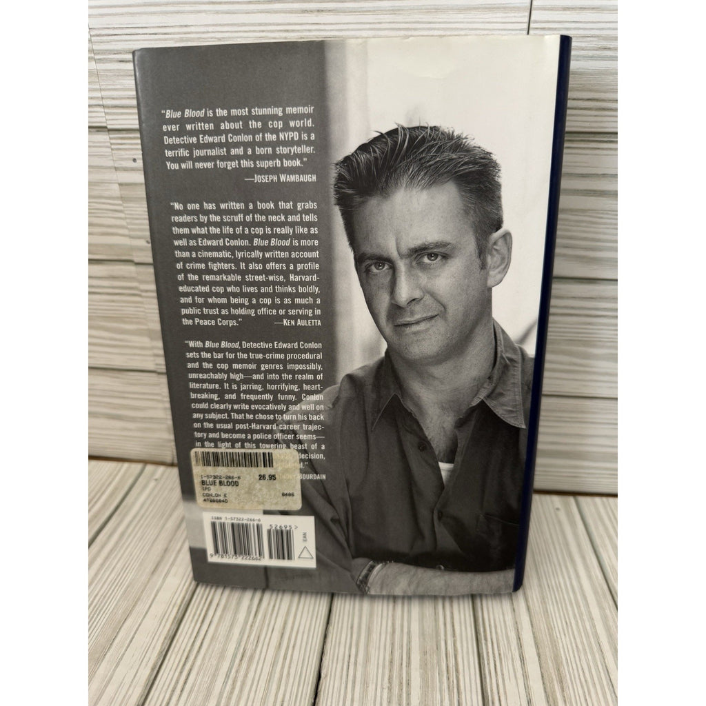 Blue Blood Edward Conlon 1st Edition 1st Print 2004 HC DJ
