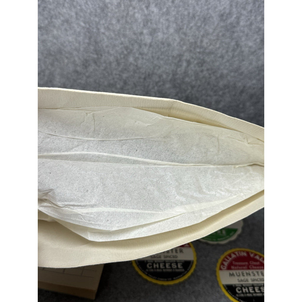 Vintage Gallatin Valley Cheese Montana Lot Paper Hat 5 Labels Invoice Pad