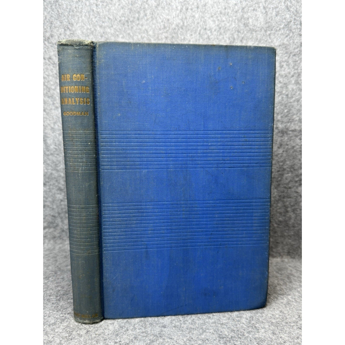 1944 Air Conditioning Analysis Psychrometric Charts Goodman Vintage HVAC