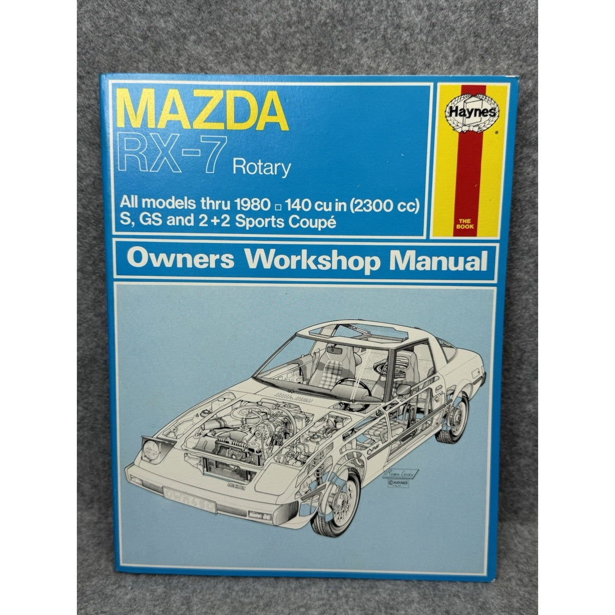 1980 Mazda RX-7 Rotary Haynes Owners Workshop Repair Manual S GS Sports Coupe