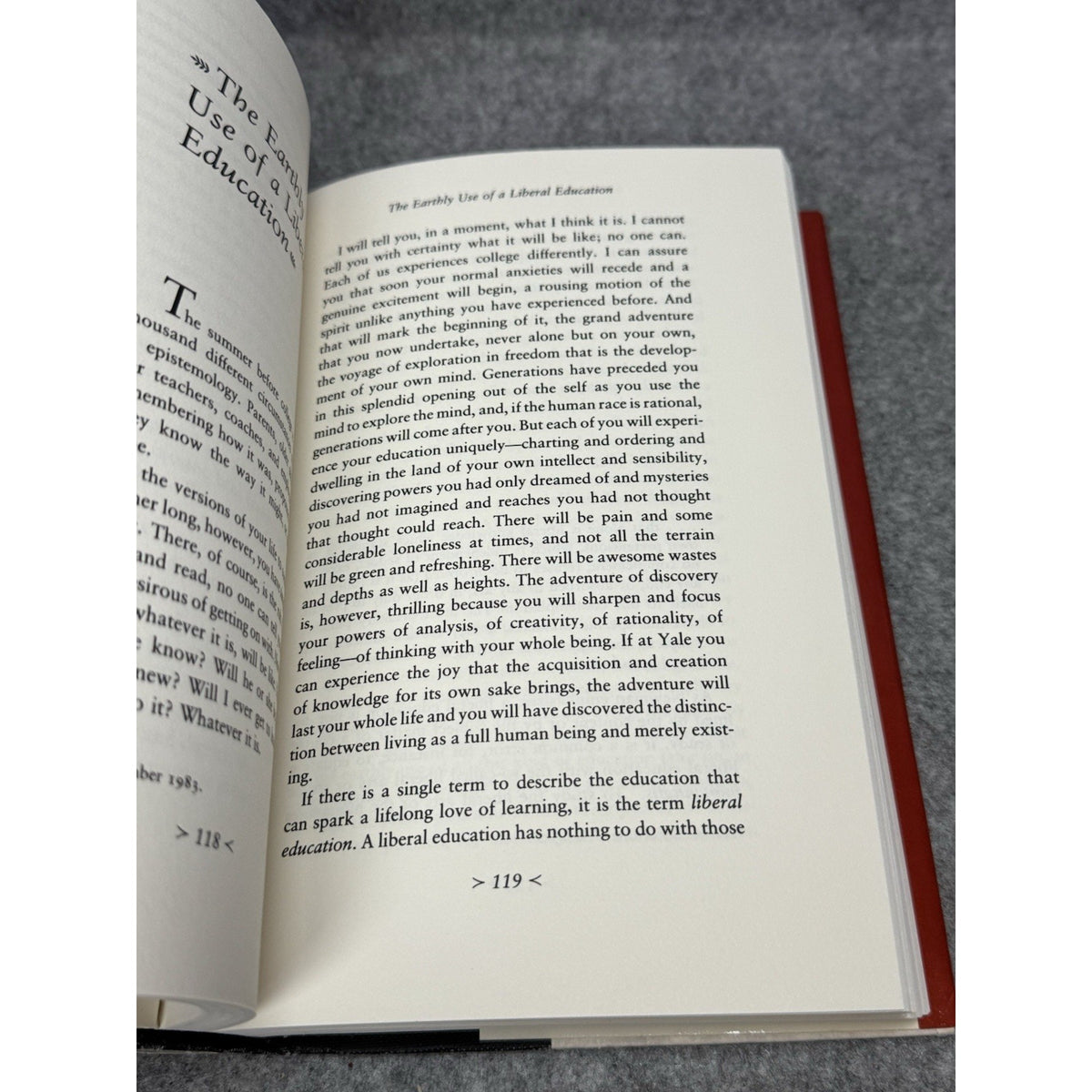 A Free and Ordered Space 1988 A Bartlett Giamatti First Edition HC Dust Jacket