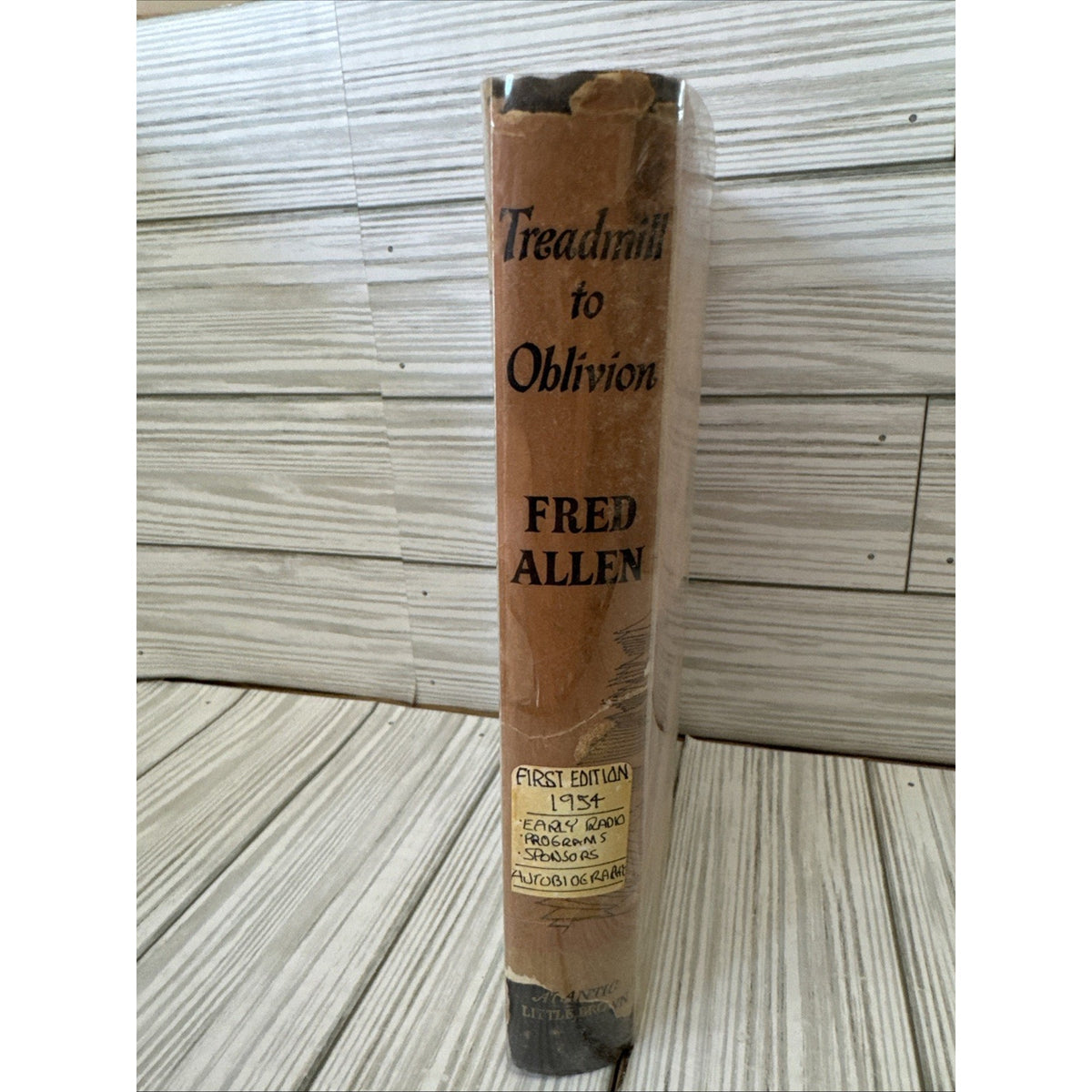 Treadmill to Oblivion by Fred Allen 1954 First Edition Hardcover Book Rare