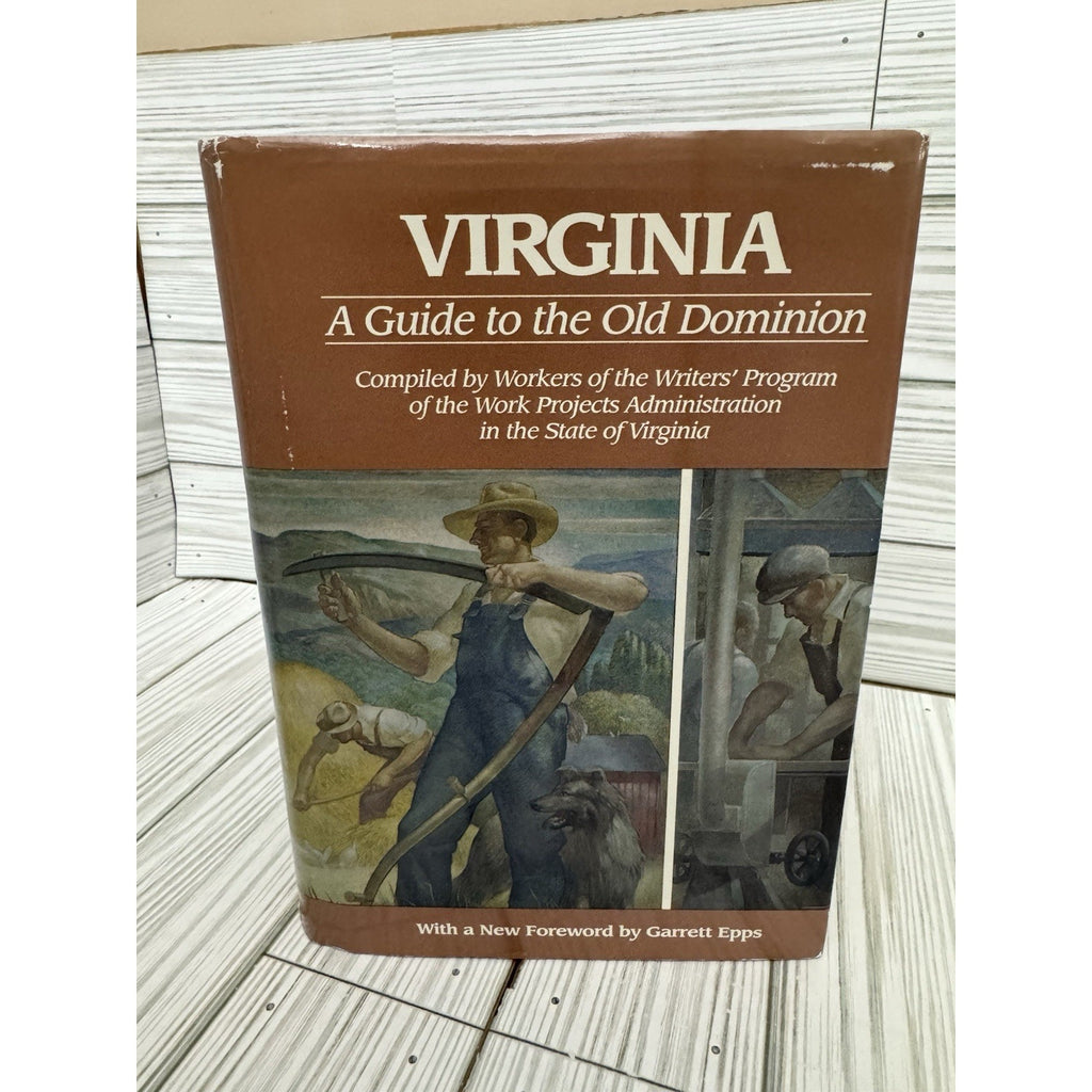 Virginia A Guide To The Old Dominion 1992 HC WPA Writers Program Travel Guide