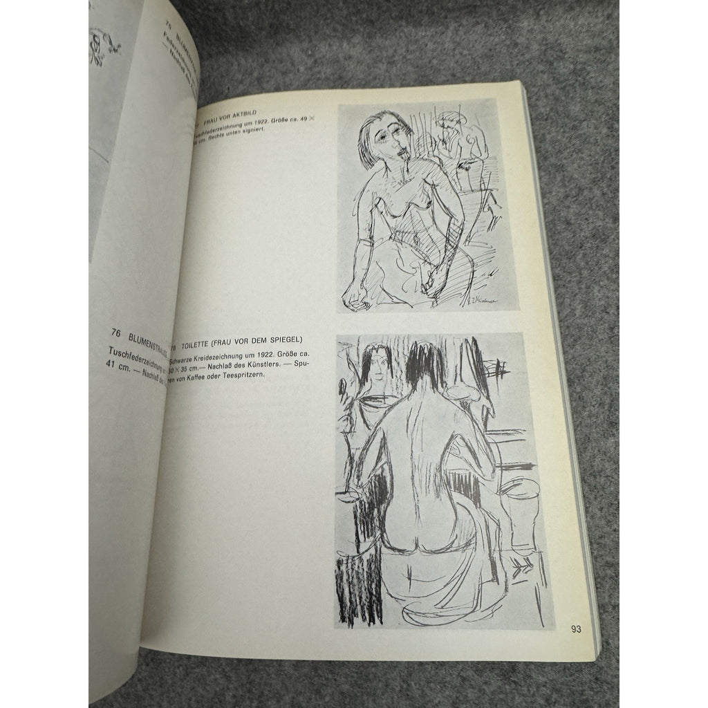 Ernst Ludwig Kirchner Exhibition Catalog Roman Norbert Ketterer Art PB