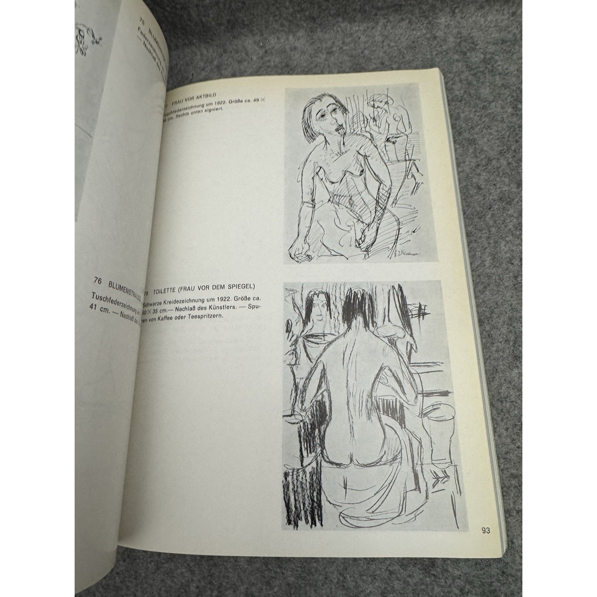 Ernst Ludwig Kirchner Exhibition Catalog Roman Norbert Ketterer Art PB