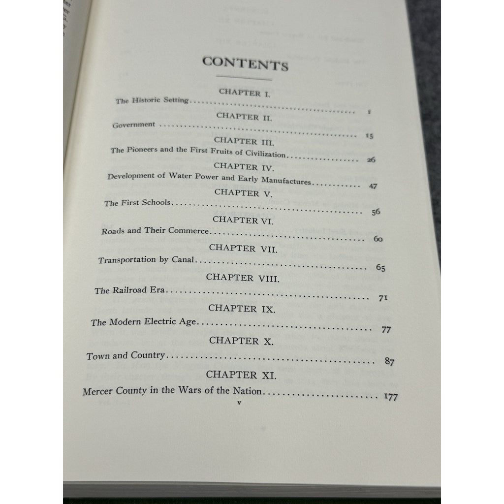 A Twentieth Century History Mercer County Pennsylvania Vol 1 J.G. White HC