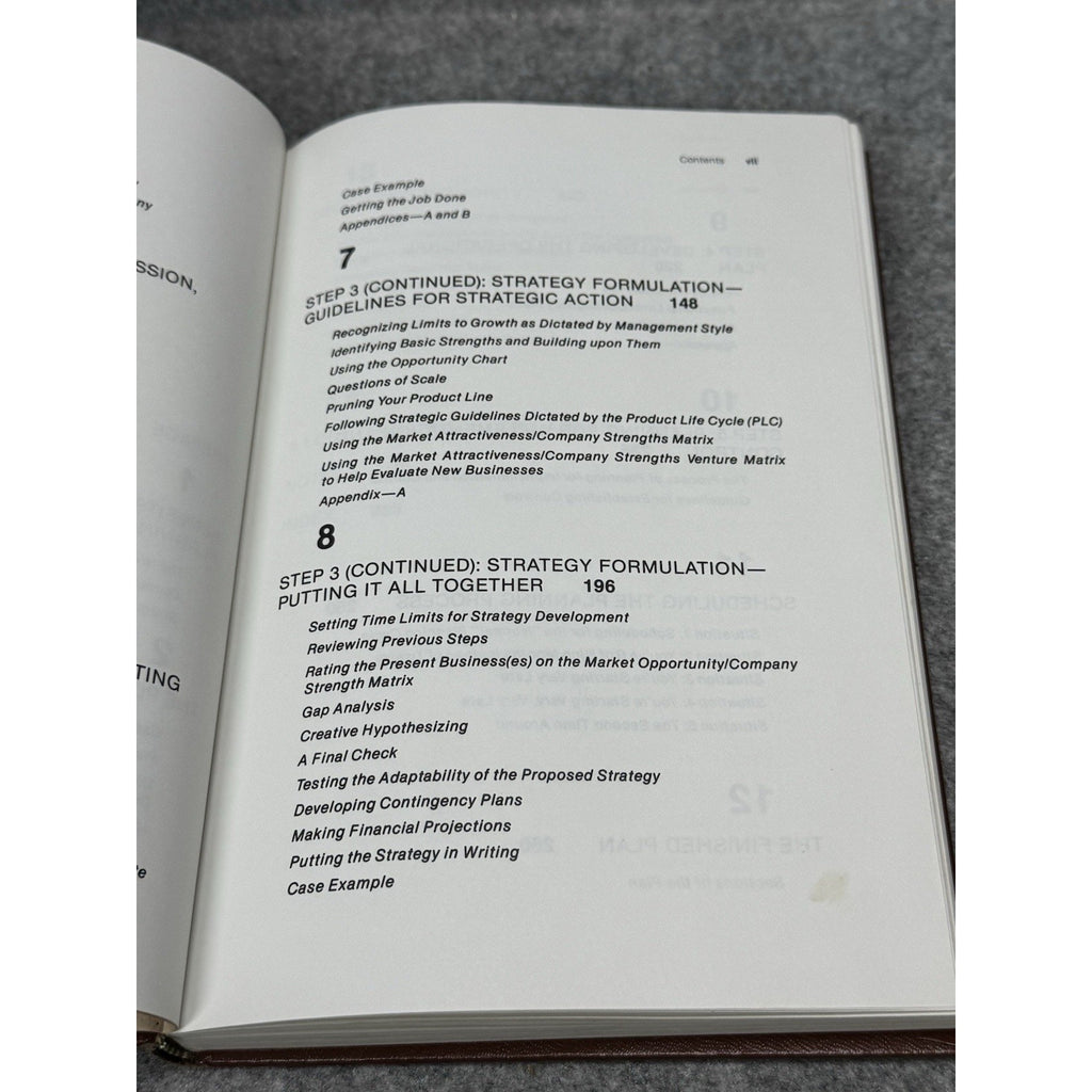 Shirt-Sleeve Approach to Long-Range Planning Linneman Business Hardcover