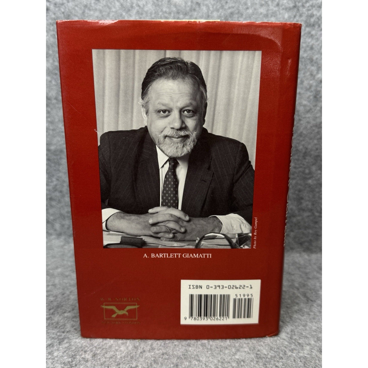 A Free and Ordered Space 1988 A Bartlett Giamatti First Edition HC Dust Jacket