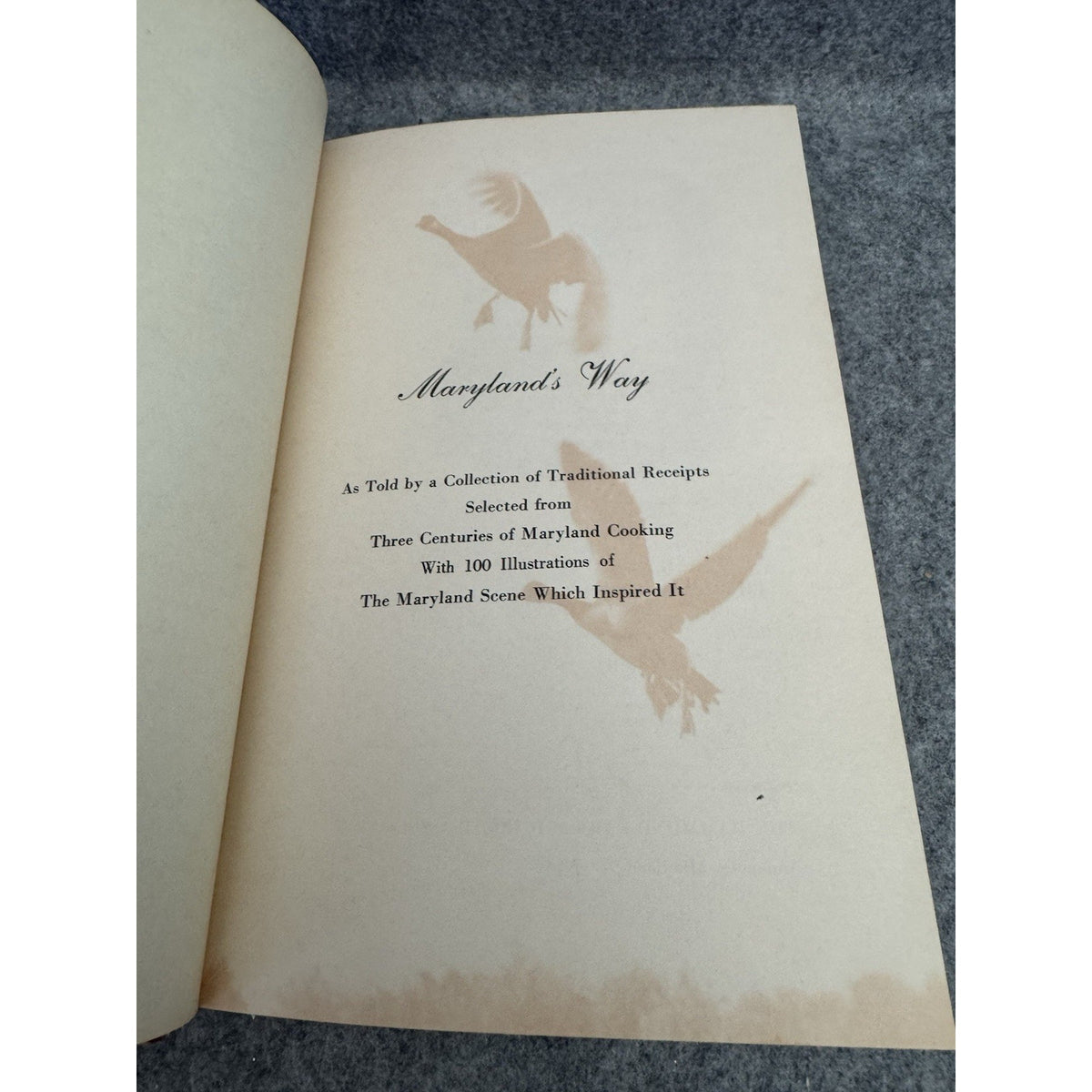 Maryland’s Way 1963 Hammond Harwood House Cookbook Chesapeake Recipes HC