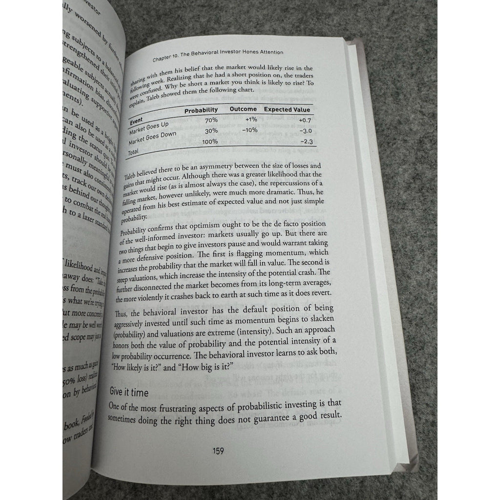 2018 The Behavioral Investor HC Signed Daniel Crosby Harriman House