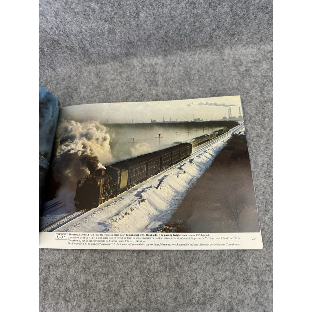 Steam In Colour Japan Japanese Steam Locomotives Railroad Photo Book PB