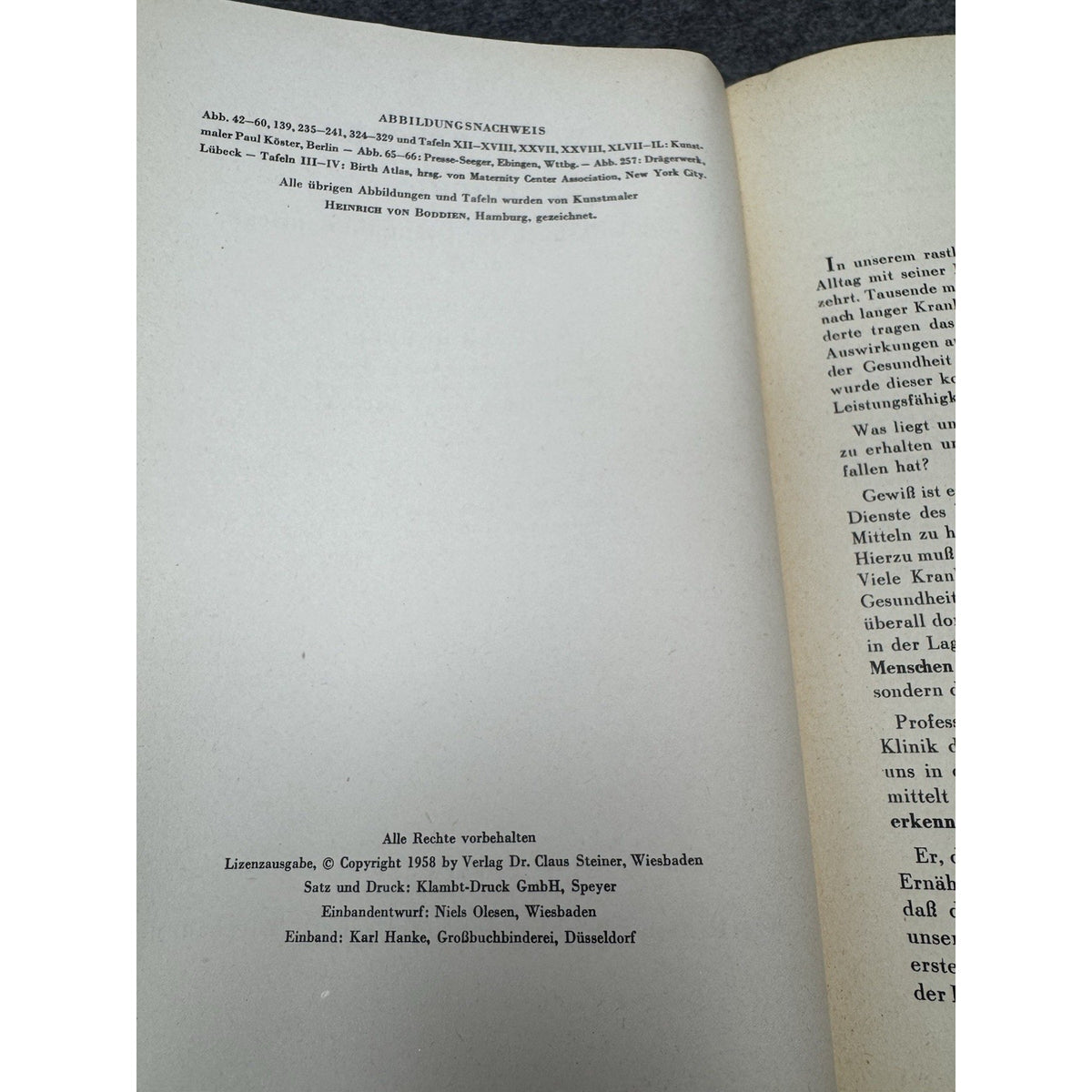 Wisse Erkenne Handle Wilhelm Heupke 1959 German Medical Anatomy Illustrated HC