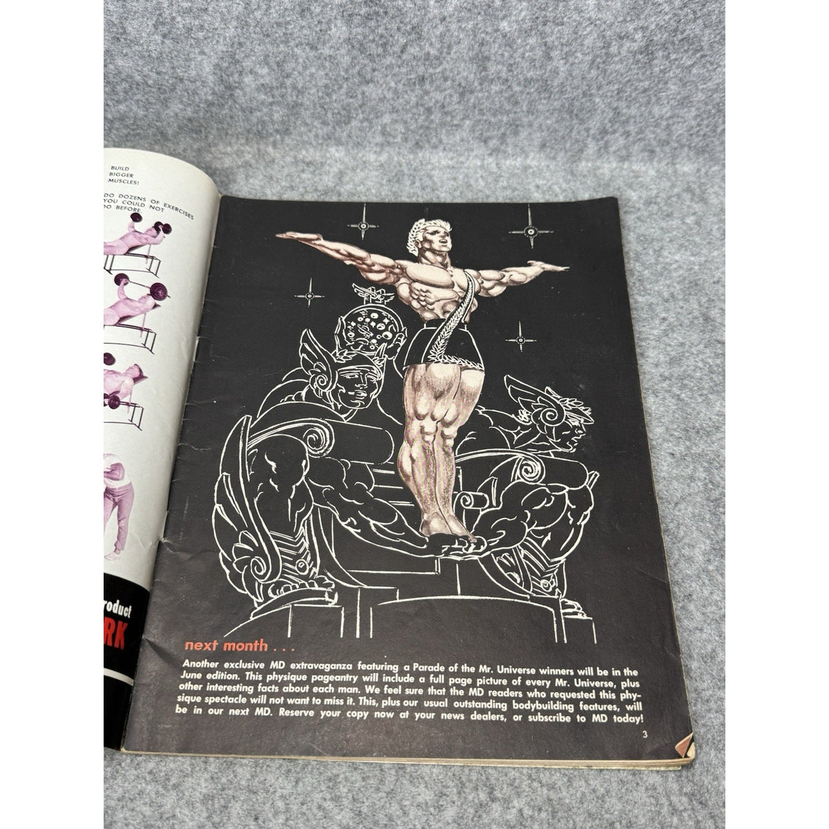 Muscular Development May 1965 Val Vasilieff Larry Scott Reg Park Magazine