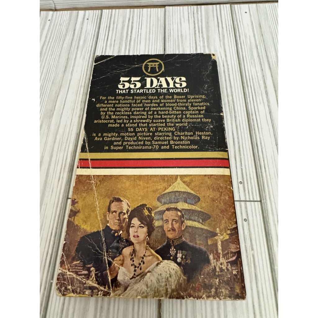 55 Days at Peking Samuel Edwards 1963 Bantam Movie Tie-In Vintage PB