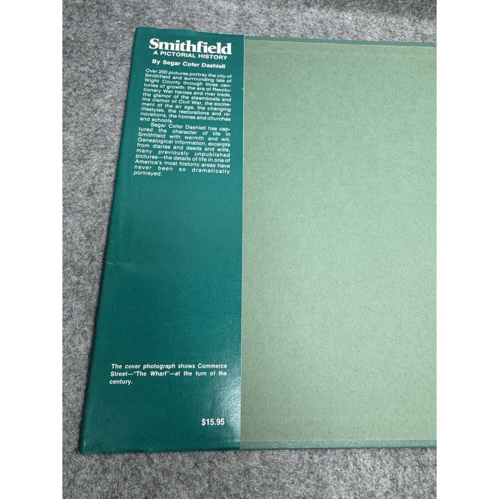 1978 Smithfield A Pictorial History Segar Dashiell Virginia Local History
