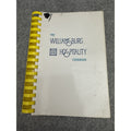 Williamsburg Hospitality Cookbook 1983 2nd Ed Williamsburg VA Spiral Cookbook