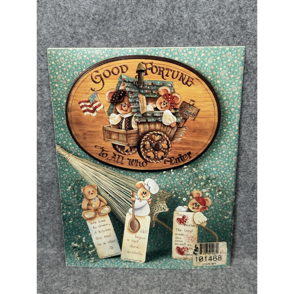 Vagabond Days 1993 Jean Myers Shirley Wilson Teddy Bears Tole Painting Patterns