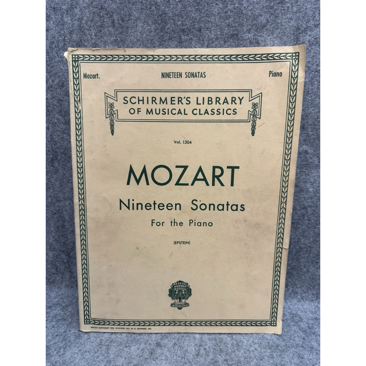 Mozart - 19 Sonatas Complete | Piano Solo Sheet Music | Schirmer’s Library...