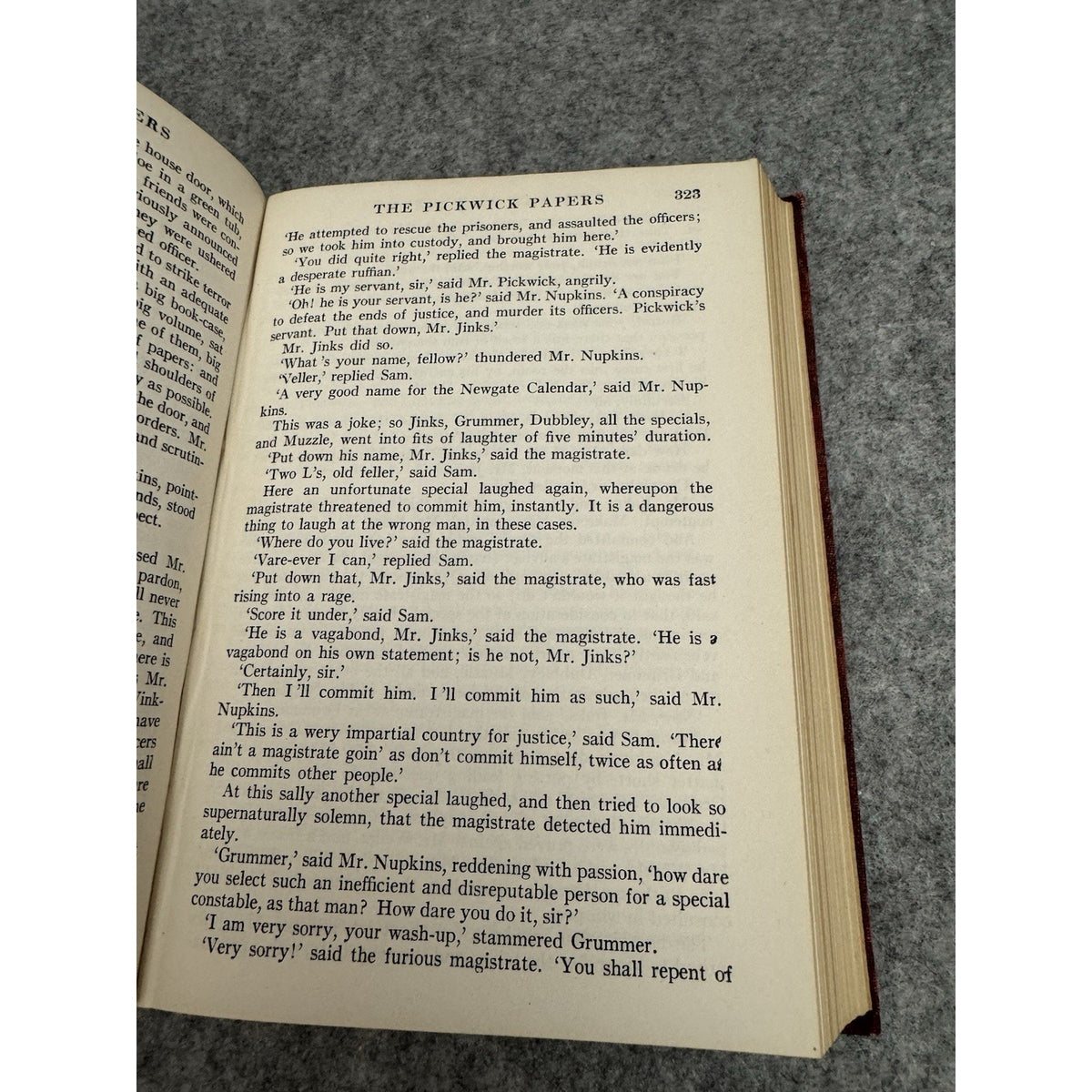 Charles Dickens The Pickwick Papers Vol VI HC Illustrated Cleartype Edition