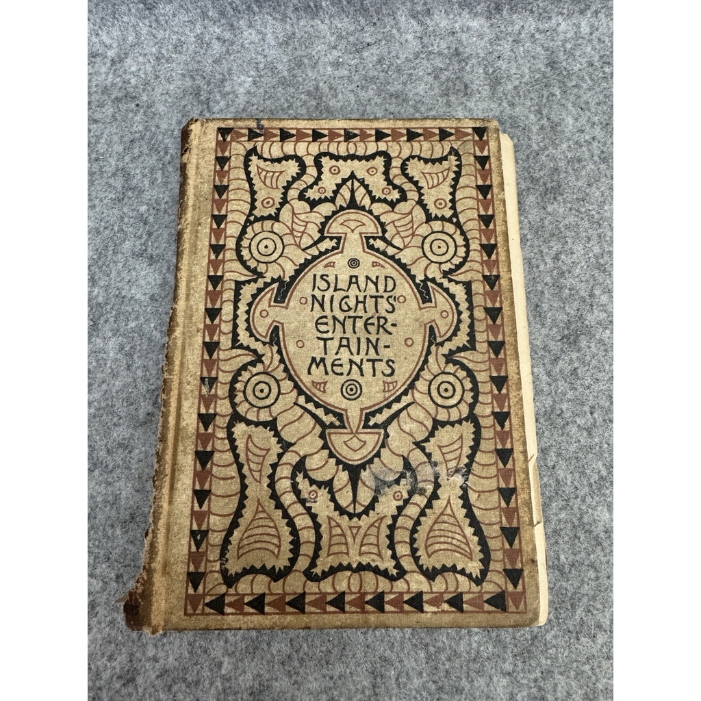 1893 Island Nights’ Entertainments Robert Louis Stevenson HC Antique