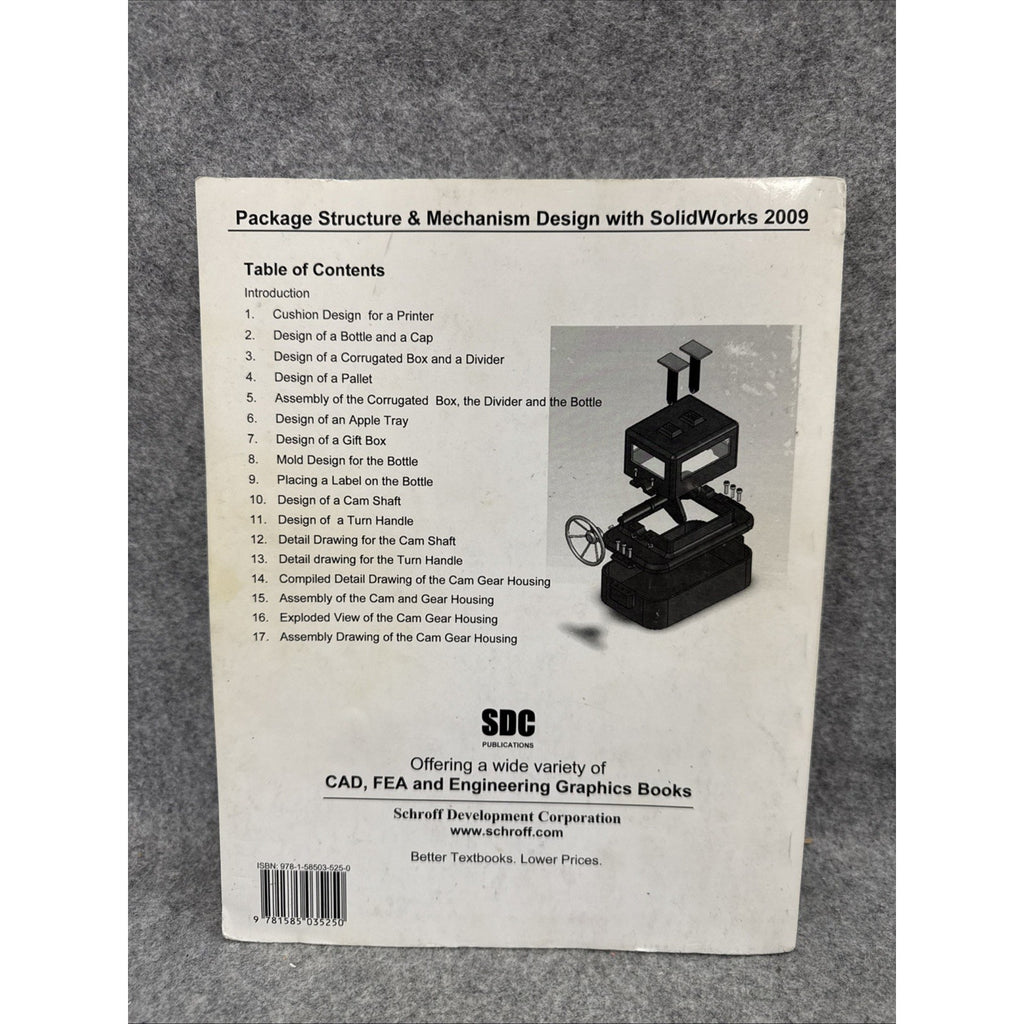 Package Structure and Mechanism Design with SolidWorks 2009 by Changfeng Ge...