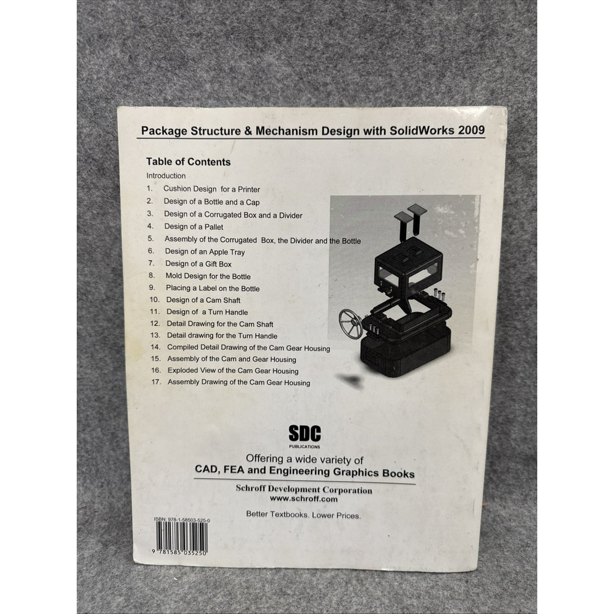 Package Structure and Mechanism Design with SolidWorks 2009 by Changfeng Ge...