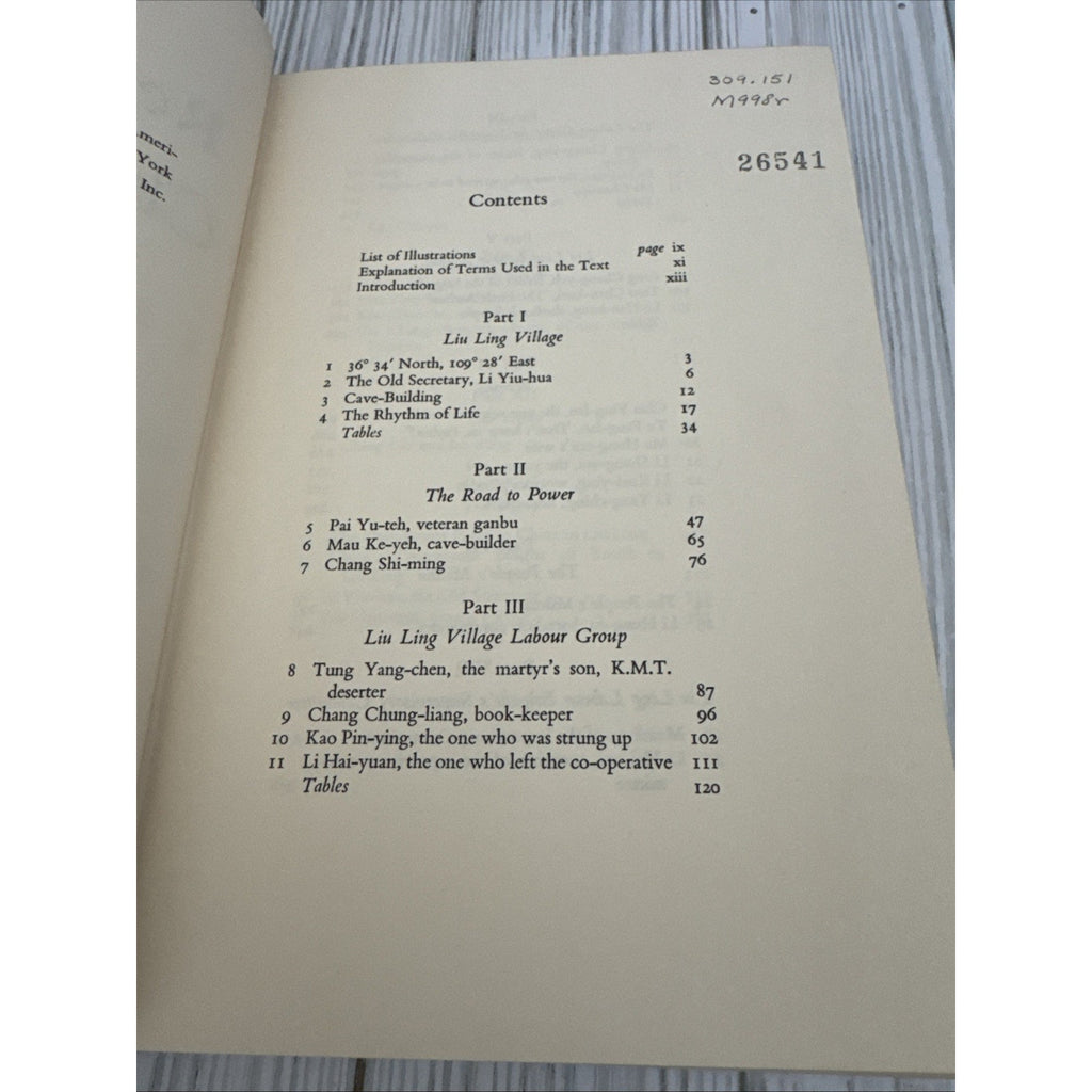 Report from a Chinese Village Hardcover Jan Myrdal