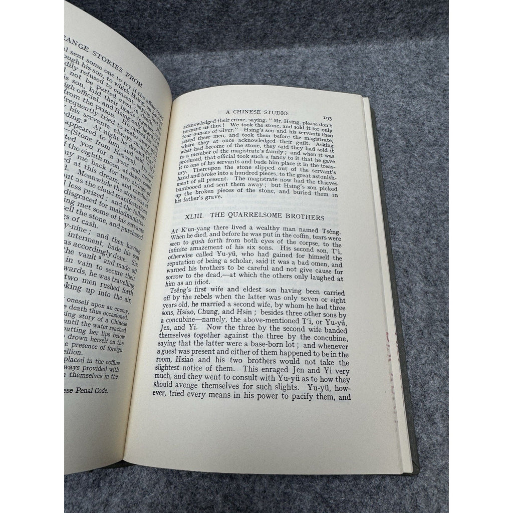1969 Strange Stories from a Chinese Studio Pu Sung-ling Giles Folklore Horror