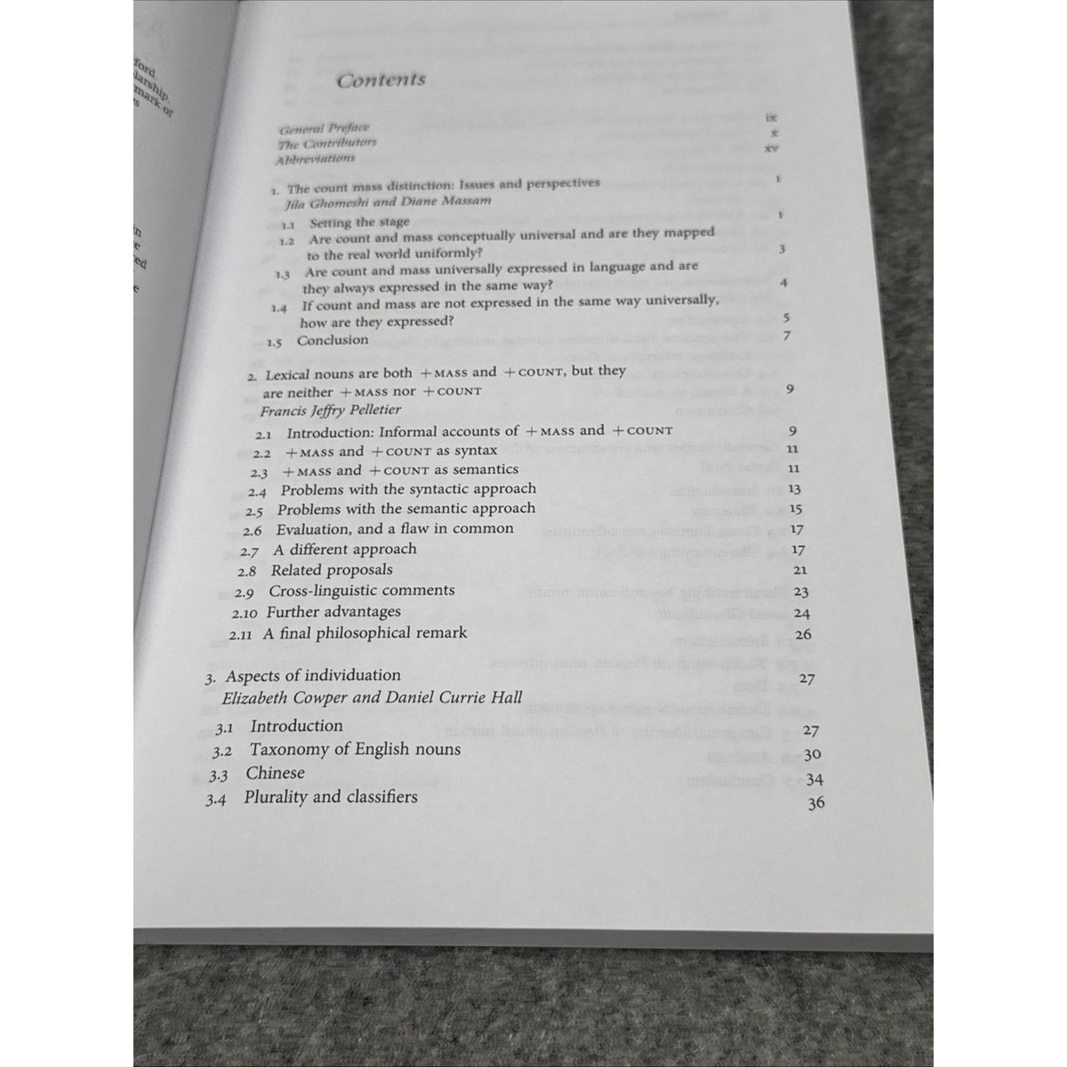 Oxford Studies in Theoretical Linguistics Ser.: Count and Mass Across Languages