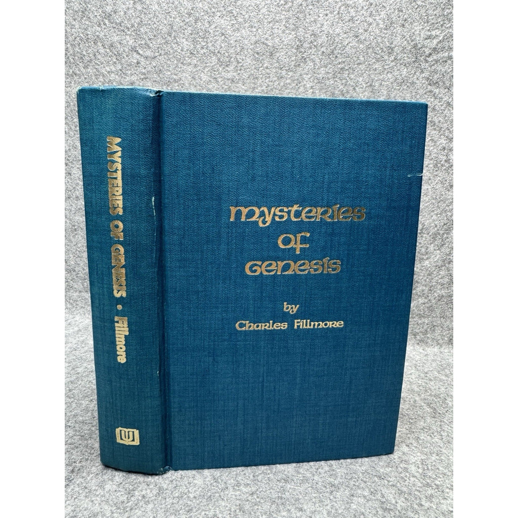 1980 Mysteries of Genesis Charles Fillmore Metaphysical Bible Study Hardcover