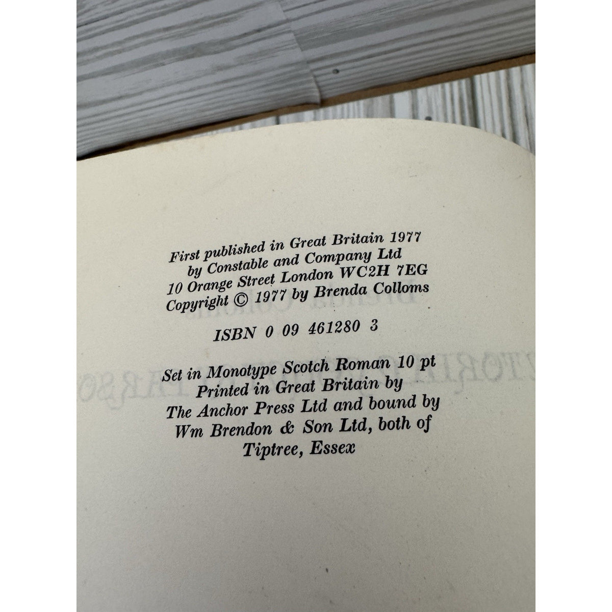Victorian Country Parson, Brenda Colloms, Book Club Associates, 1