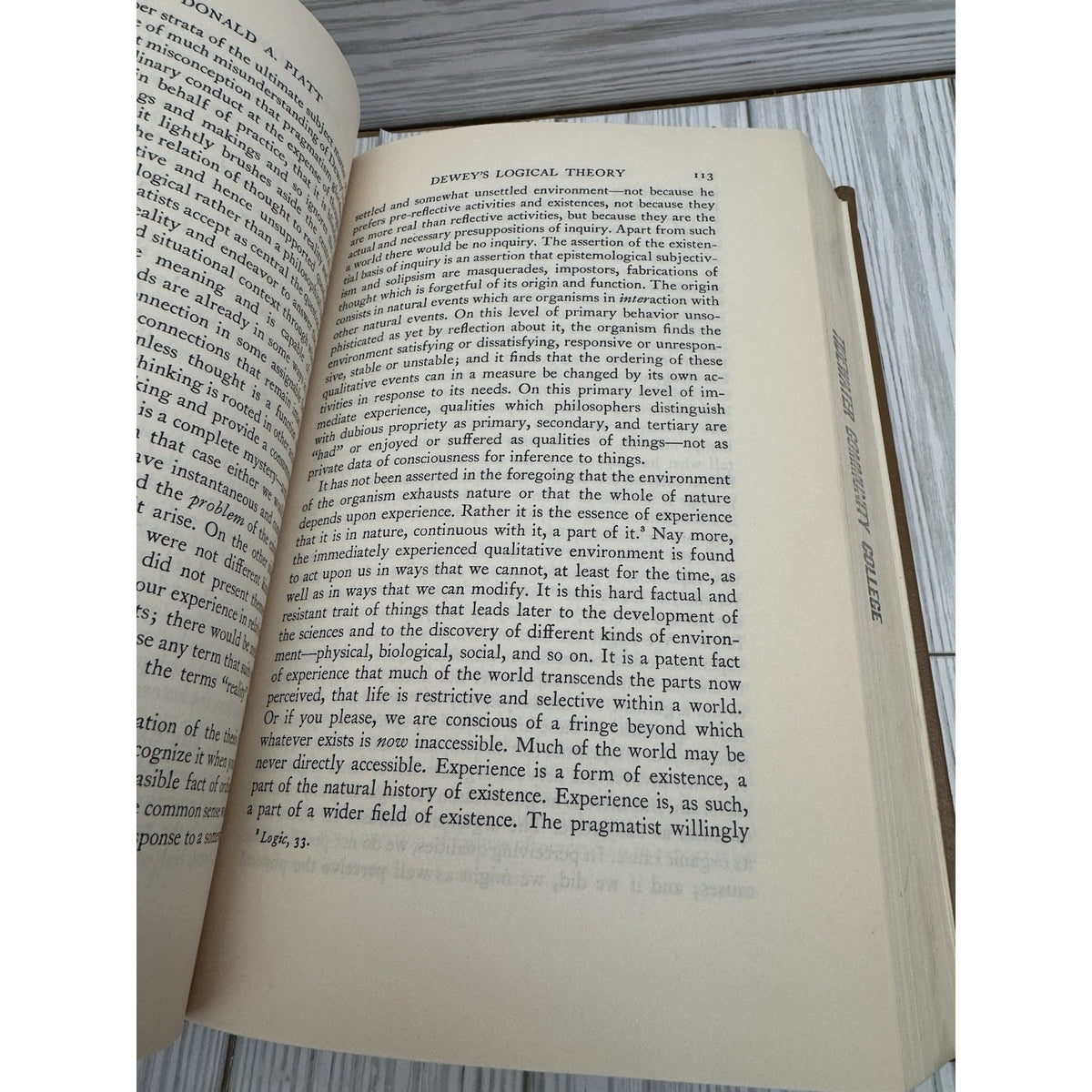 The Philosophy of John Dewey 1951 HC Schilpp Library Living Philosophers