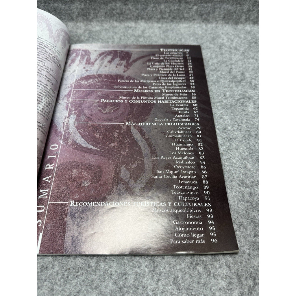 Teotihuacan Eduardo Matos Moctezuma 2007 Spanish Archaeology Guide Mexico