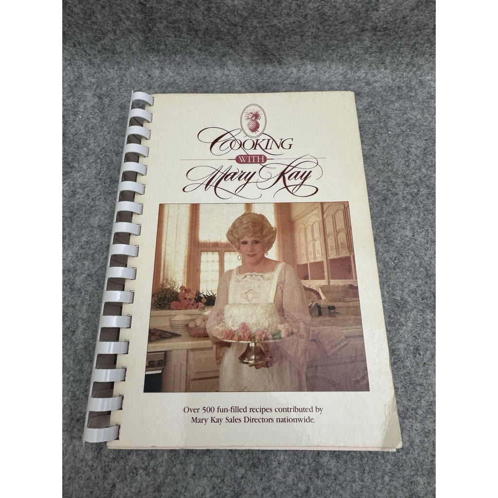 1985 Cooking With Mary Kay Spiral Cookbook 500+ Recipes Mary Kay Cosmetics