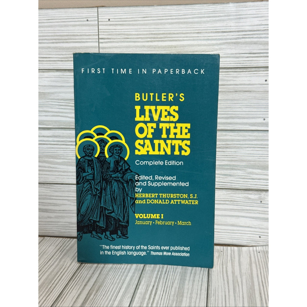 Butler's Lives of the Saints Paperback Volume 1 Only