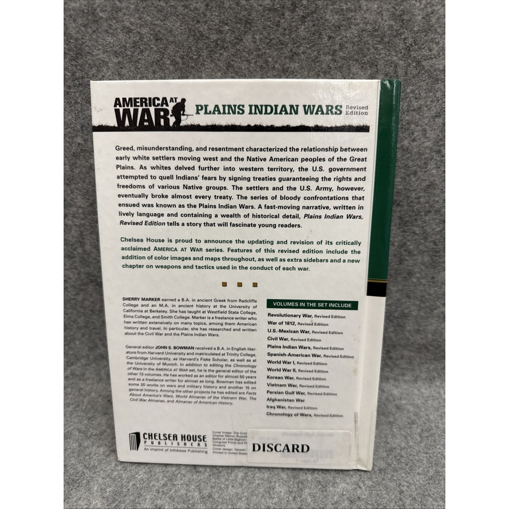 Plains Indian Wars by Sherry Marker (2010, Hardcover, Revised Edition)