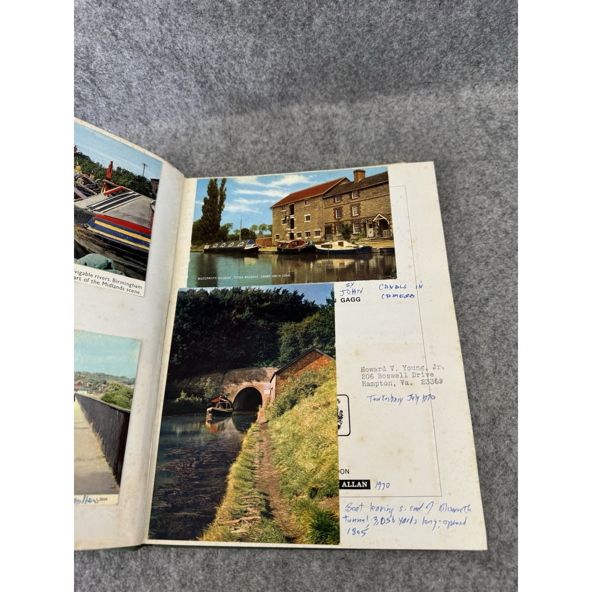 Canals In Camera John Gagg HC Ian Allan Inland Waterways Photo History