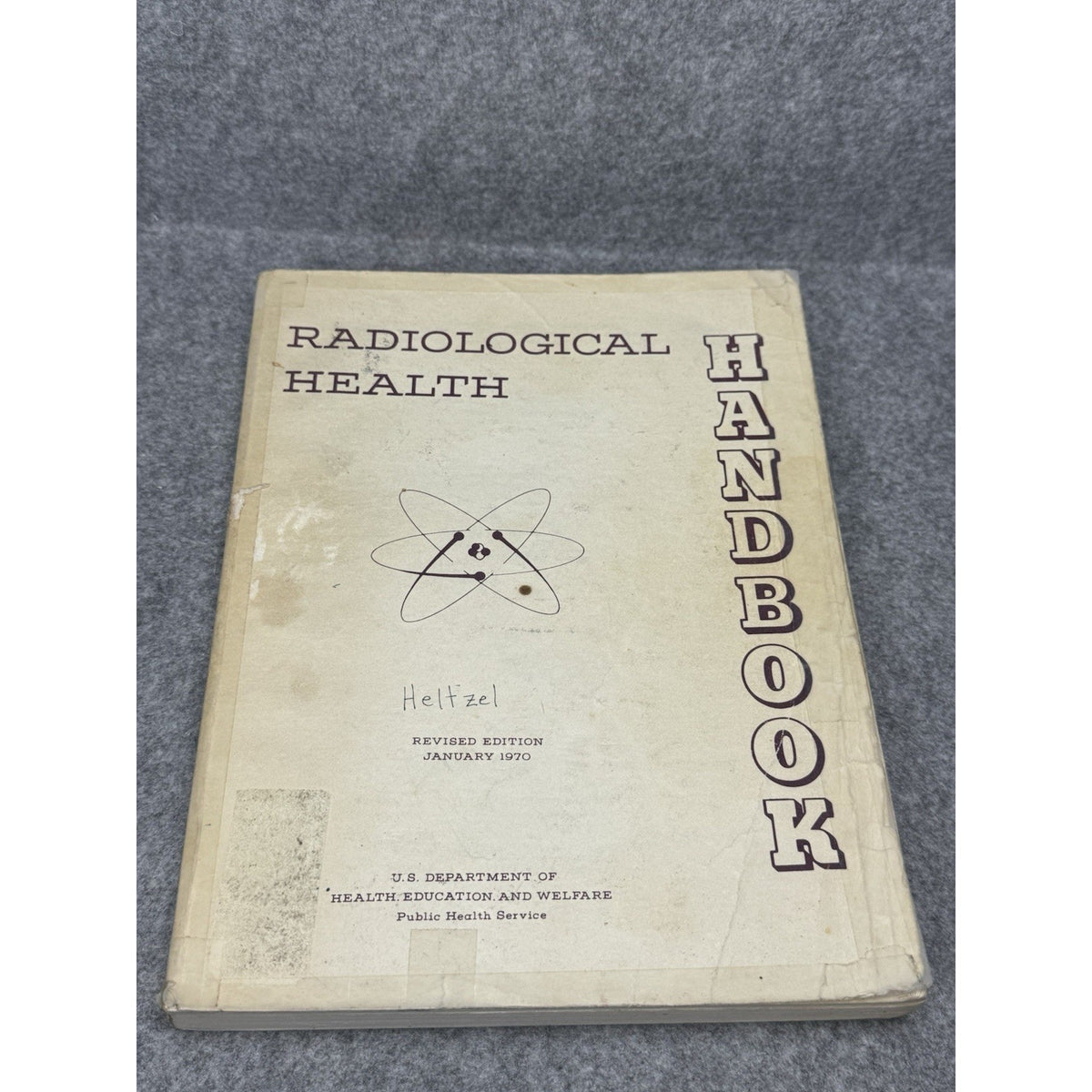1970 Radiological Health Handbook Radiation Nuclear Physics Revised Edition