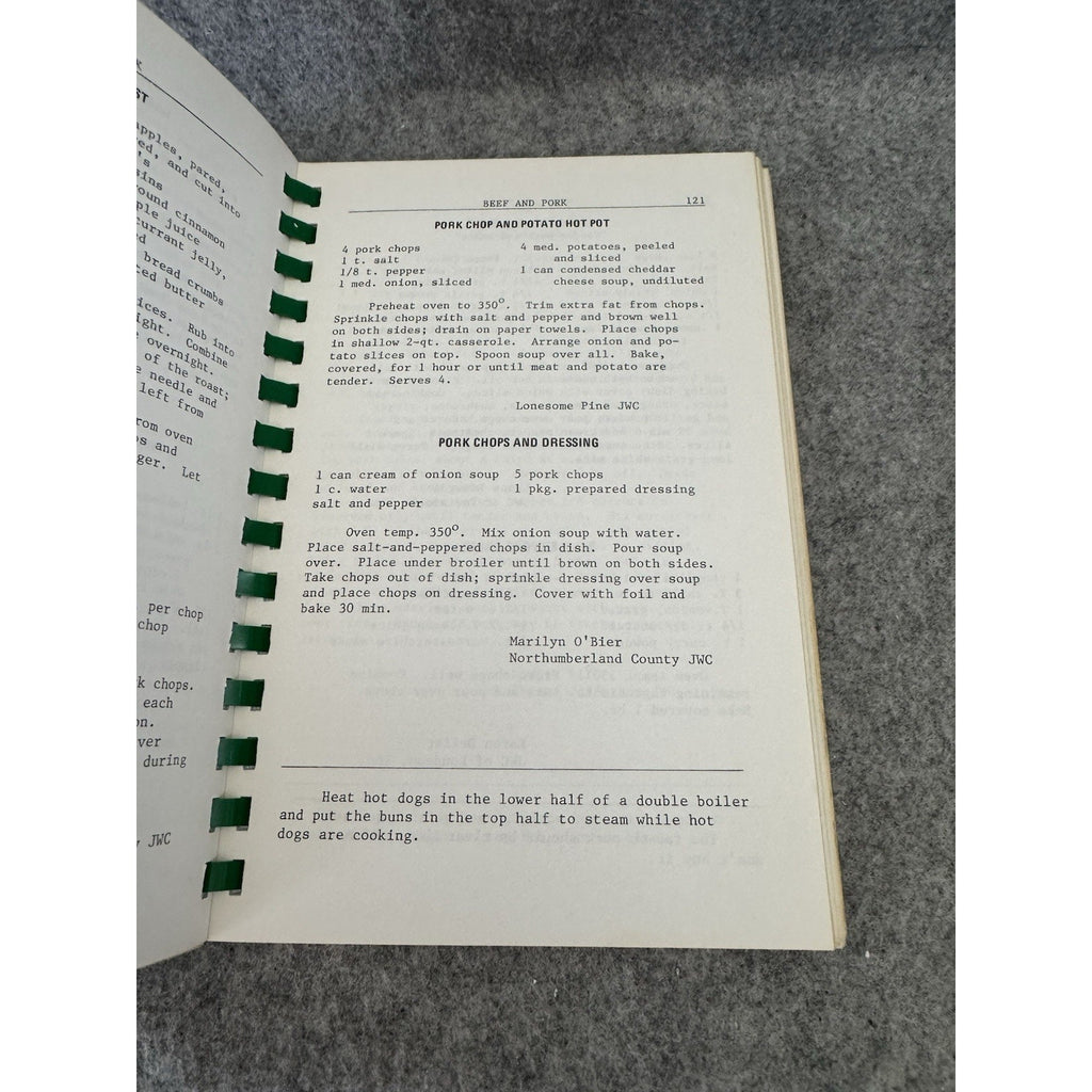 Elephant Stew & Other Delectable Delicacies 1980 Virginia Comb Bound Cookbook